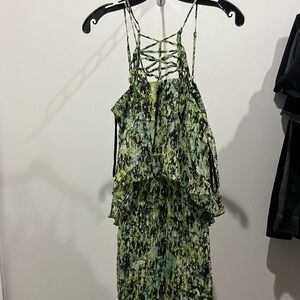 BCBG MAXAZRIA Green Dress